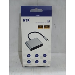 KABEL TYPE C TO PD (TYPE C)+VGA + HDMI + USB NYK